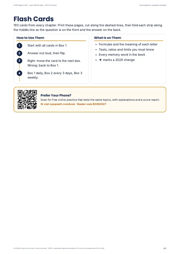 CFA® 2027 Level I Review Notes sample page 6