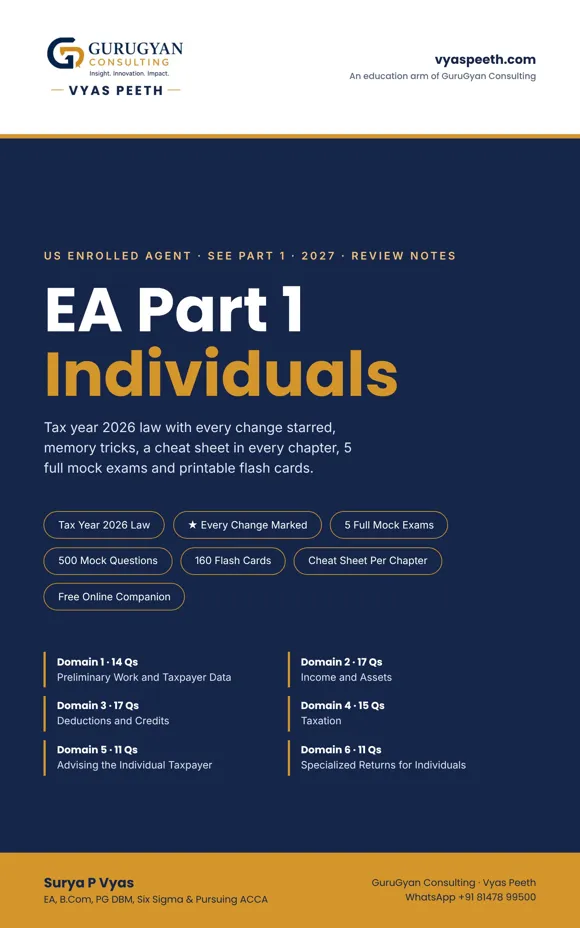 US EA 2027 Part 1 Individuals Review Notes cover