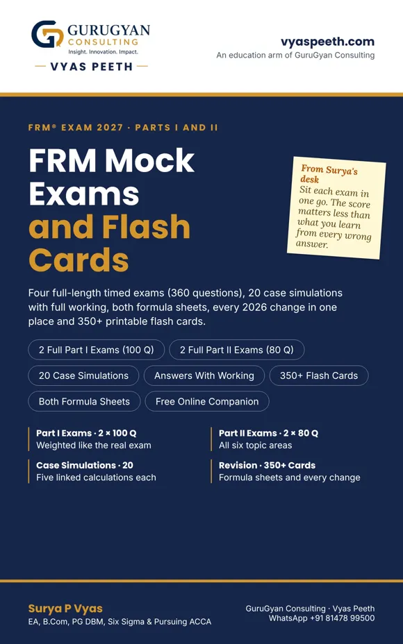 FRM® 2027 Mock Exams and Flash Cards cover