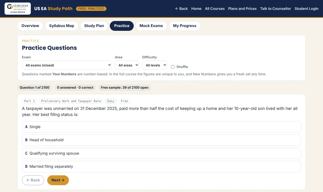 Sample screen